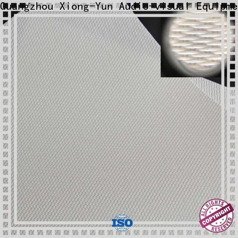 metallic acoustic screen material directly sale for projector screen 1
