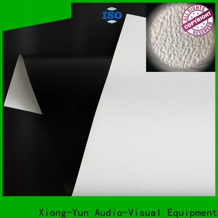 XY Screens front fabrics inquire now for fixed frame projection screen1 1