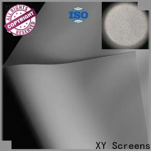 XY Screens professional front and rear fabric factory for thin frame projector screen 1
