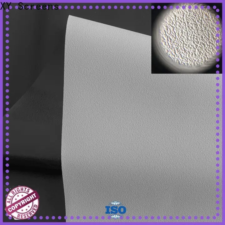 XY Screens flexible front fabrics factory for projector screen 1