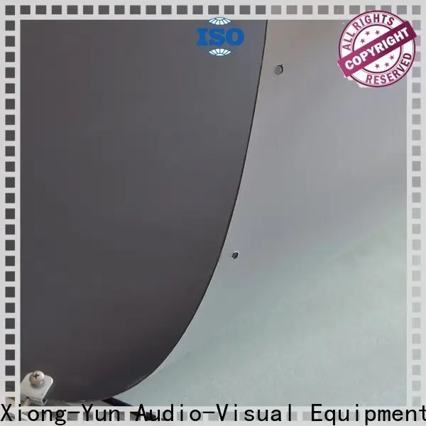 XY Screens front fabrics inquire now for motorized projection screen 1