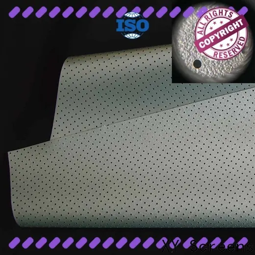 acoustically acoustic absorbing fabric series for fixed frame projection screen 1
