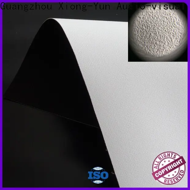 XY Screens front and rear fabric factory for projector screen 1