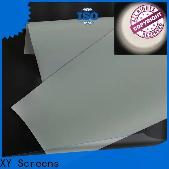 XY Screens flexible Rear Fabrics factory for projector screen 1