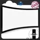 thin curved projector screen supplier for household 1