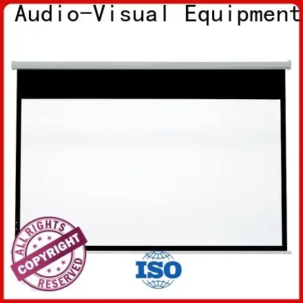 manual drop down projector screen with good price for students 1