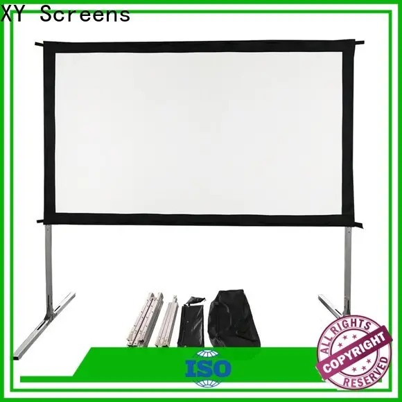 XY Screens portable outdoor retractable projector screen supplier for park 1