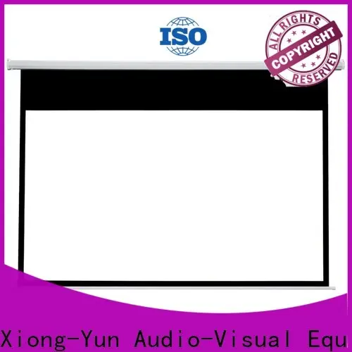 stable Motorized Projection Screen factory price for indoors 1