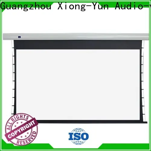 intelligent tensioned projector screen personalized for indoors 1