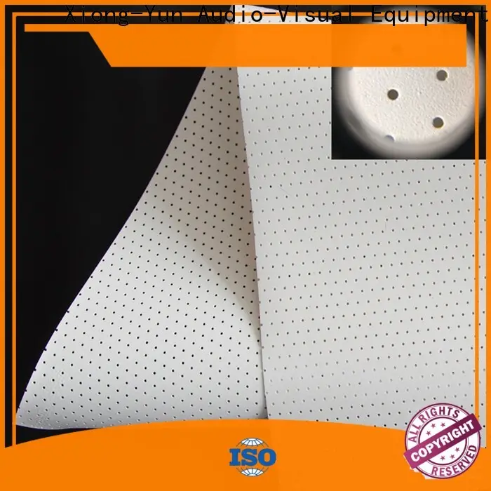 XY Screens acoustically transparent screen directly sale for fixed frame projection screen 1