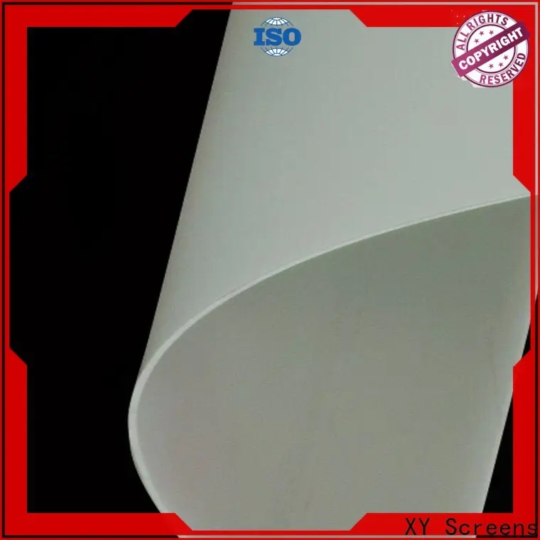 XY Screens Rear Fabrics design for motorized projection screen 1