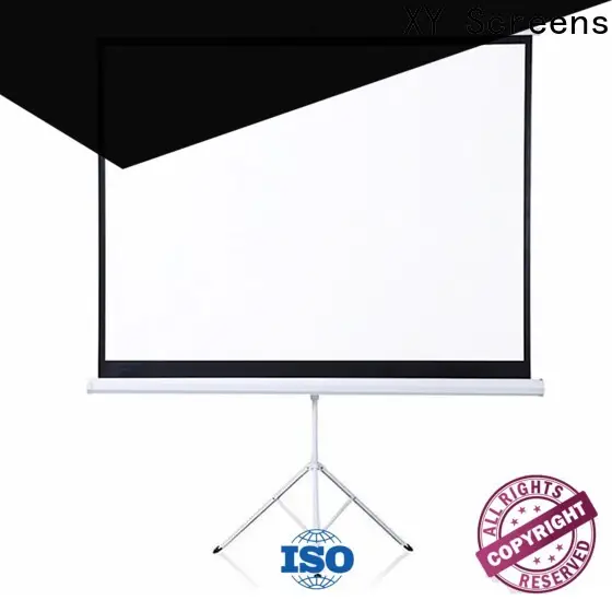 XY Screens stable portable tripod screen personalized for meeting 1