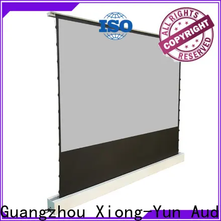 XY Screens portable pull up projector screen design for household 1
