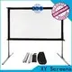 portable outdoor retractable projector screen supplier for outdoor 1
