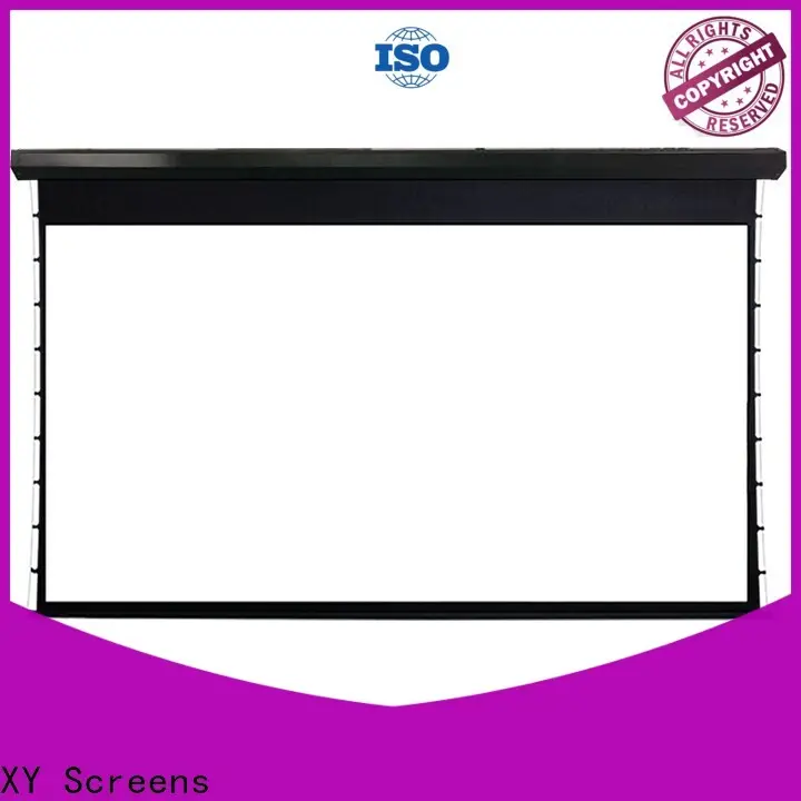 XY Screens motorized home movie projector manufacturer for television 1