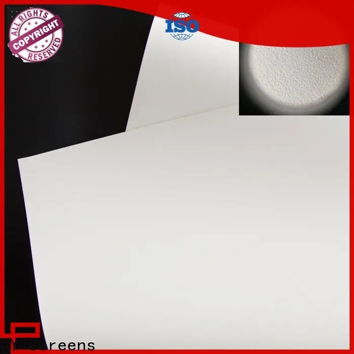 XY Screens front and rear fabric with good price for thin frame projector screen2 1