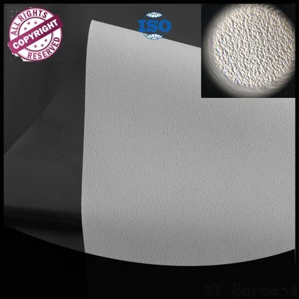 XY Screens projector fabric design for fixed frame projection screen 1