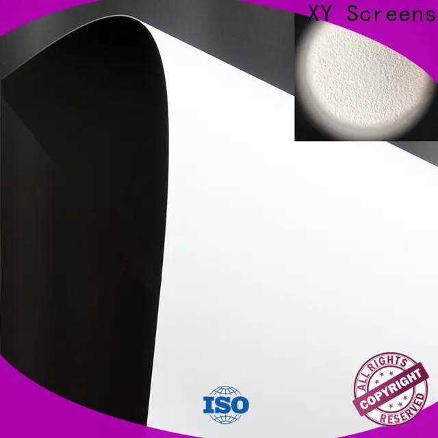 standard front and rear fabric inquire now for motorized projection screen 1