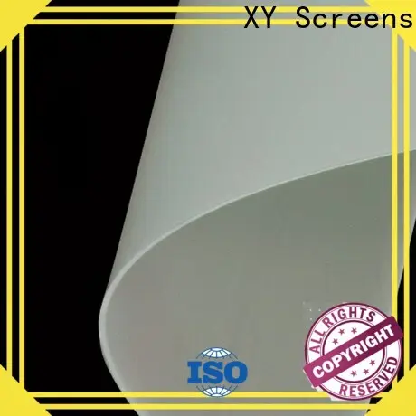 XY Screens acoustically rear projection screen material factory for thin frame projector screen 1