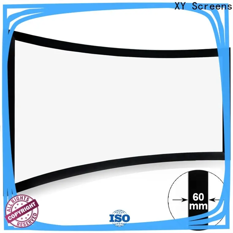 XY Screens Home Entertainment Curved Projector Screens factory price for home cinema 1