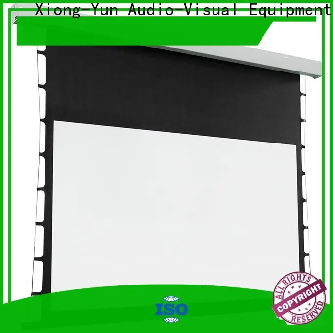 XY Screens tab tensioned projector screen factory price for indoors 1