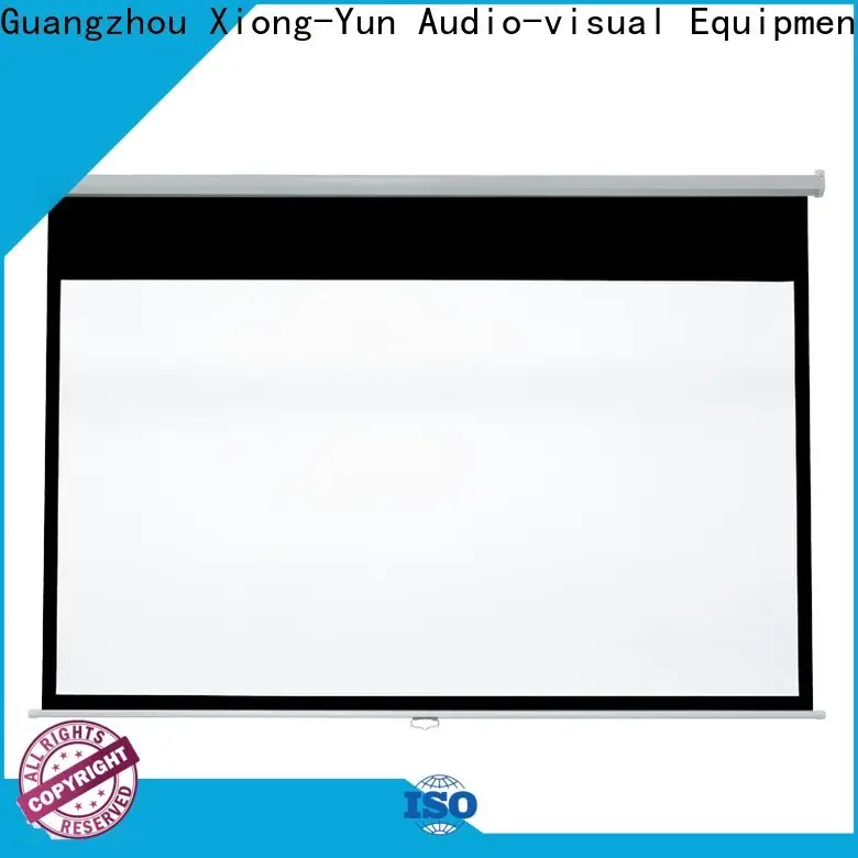 XY Screens drop down projector screen design for college 1