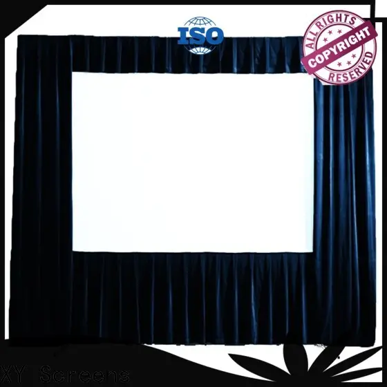 XY Screens portable outdoor pull down projector screen factory price for park 1
