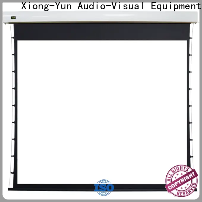 XY Screens motorized projector screen personalized for home1 1