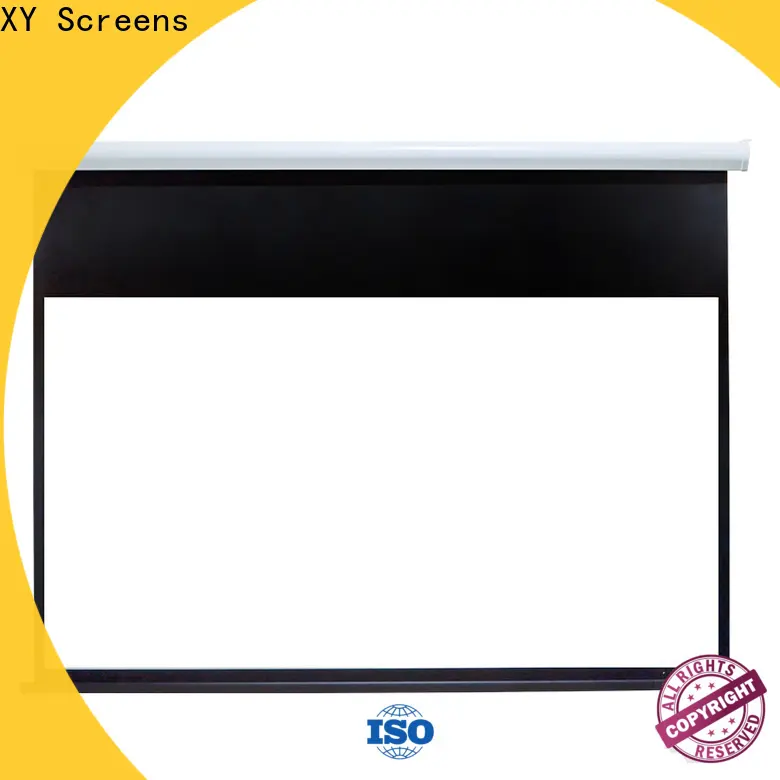 XY Screens curved Home theater projection screen personalized for theater 1