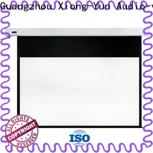 XY Screens Motorized Projection Screen factory price for rooms 1