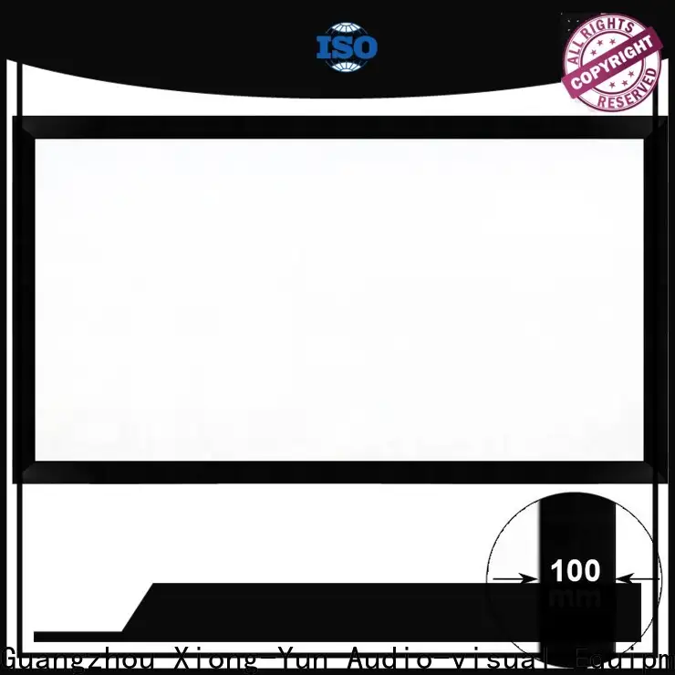 retractable projector screen price directly sale for indoors 1