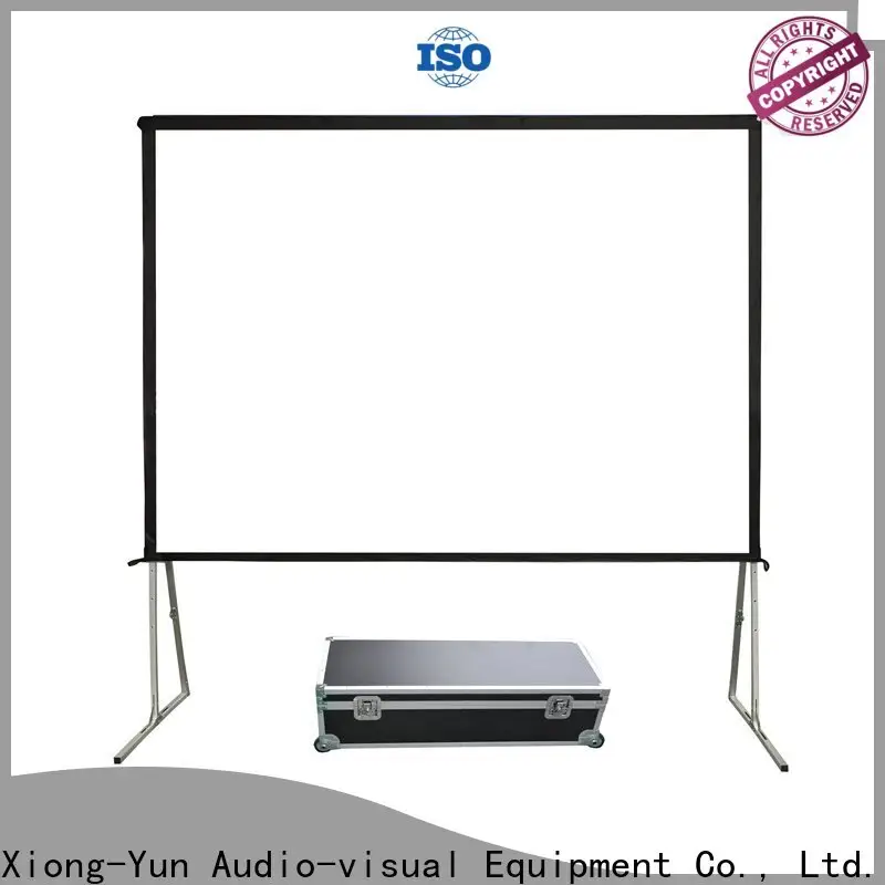 XY Screens retractable outdoor movie projector wholesale for park 1