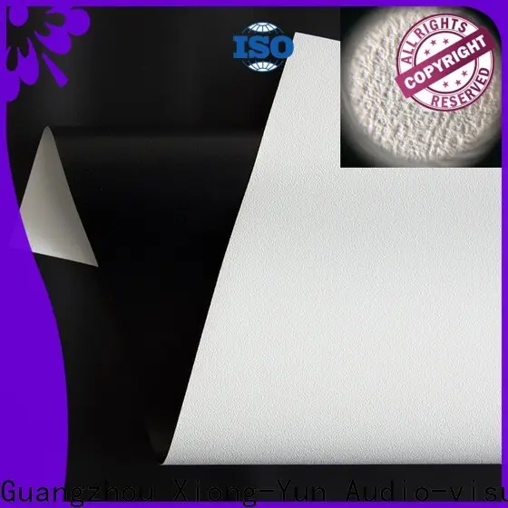 XY Screens metallic projector fabric with good price for motorized projection screen 1