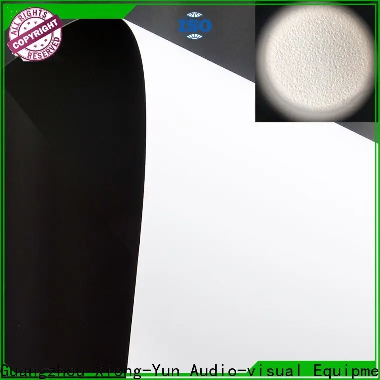 XY Screens front fabrics design for projector screen 1