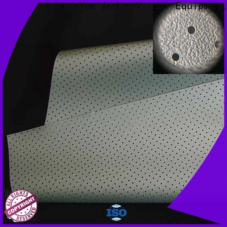 perforating acoustic projector screen series for projector screen 1