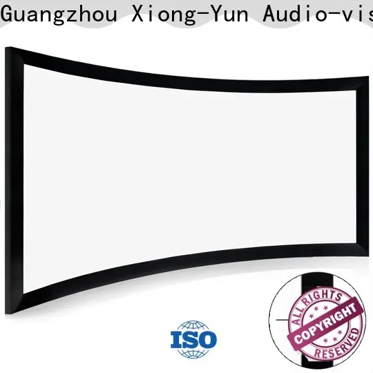 thin curved home theater screen factory price for movies 1