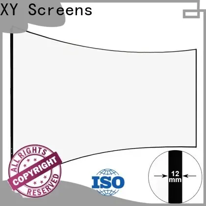 XY Screens mini curved home theater screen factory price for home cinema 1