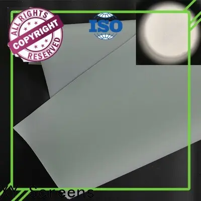hard rear projection fabric design for motorized projection screen 1