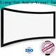 XY Screens curved Home Entertainment Curved Projector Screens supplier for movies 1
