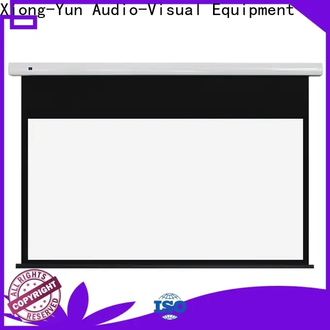 XY Screens electric projector screen supplier for rooms1 1