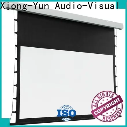 XY Screens tab tensioned projector screen wholesale for living room 1