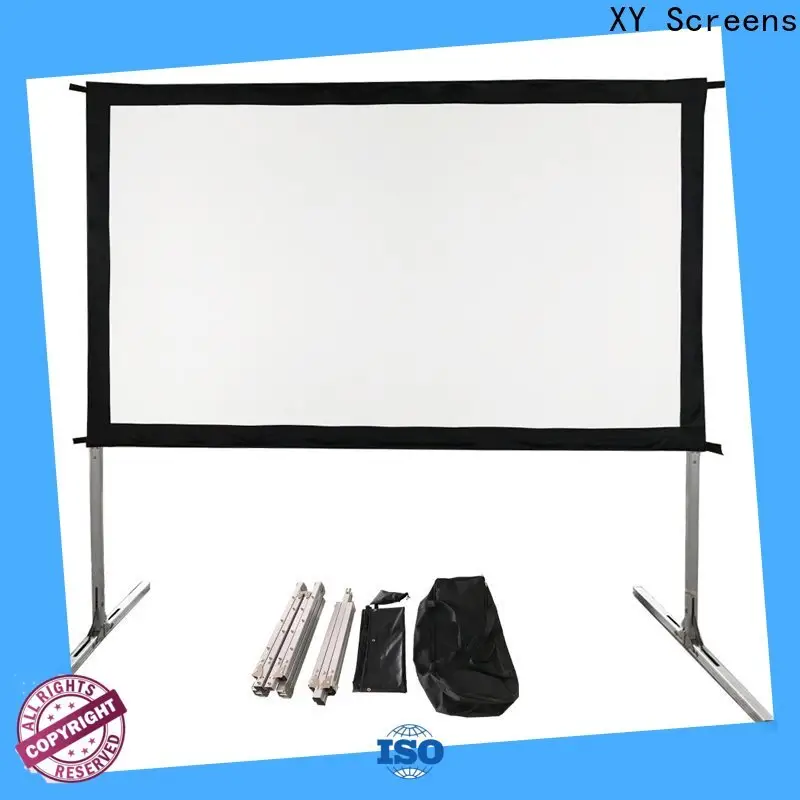XY Screens outdoor projector screen factory price for square 1