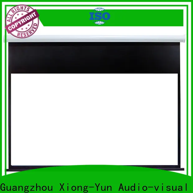 XY Screens curved motorized screens wholesale for home 1