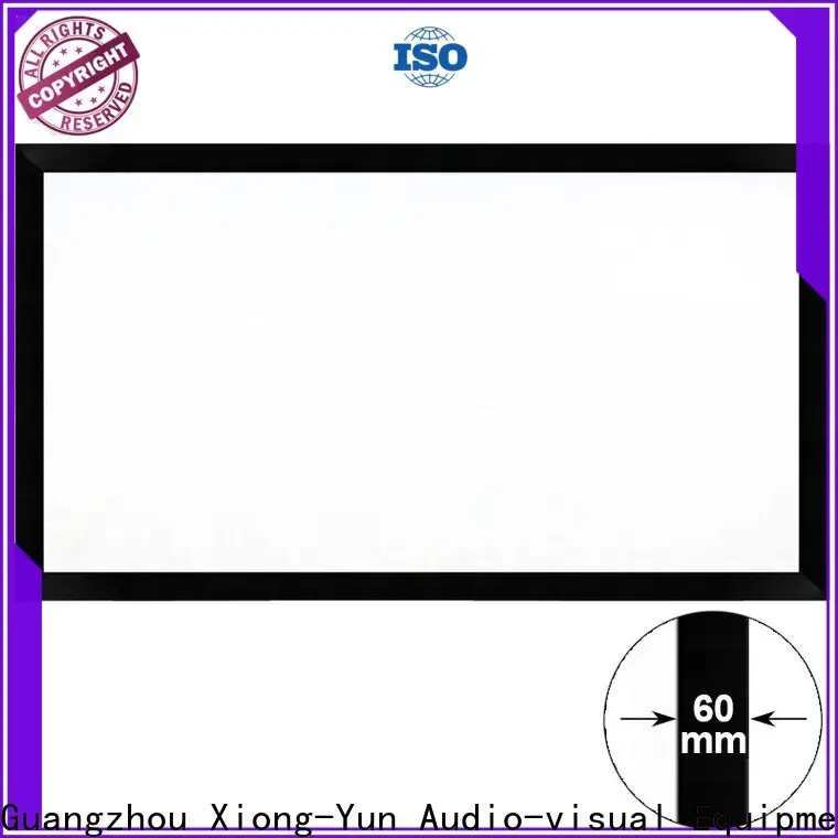 XY Screens mini home cinema screen design for meeting 1