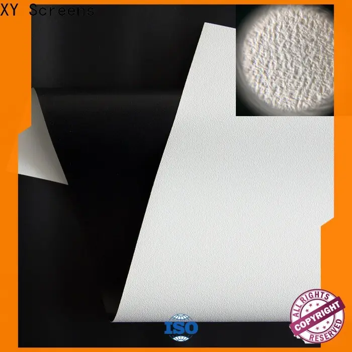 XY Screens projector fabric with good price for motorized projection screen 1