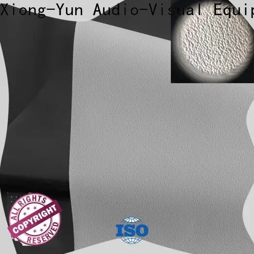 quality front fabrics with good price for motorized projection screen 1