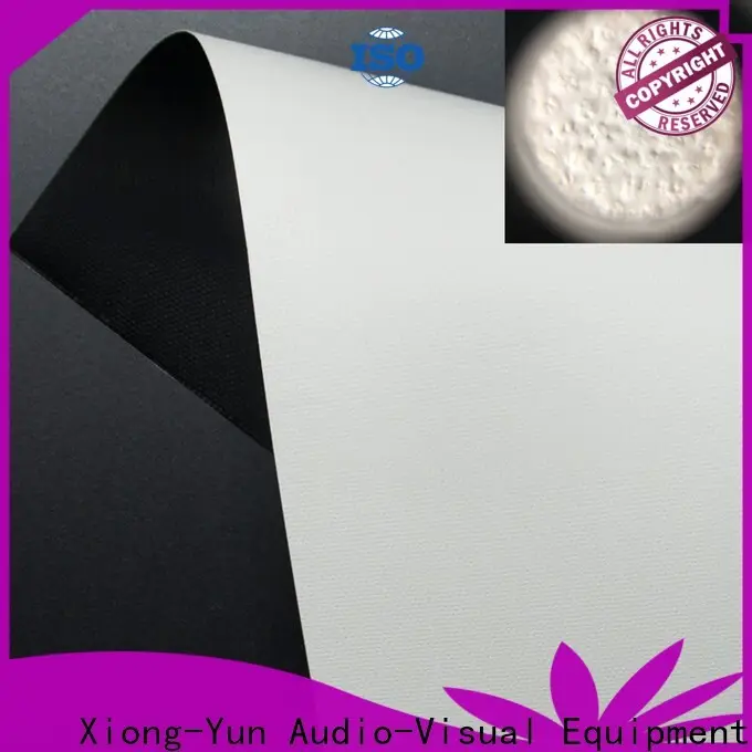 durable projector screen fabric china factory for motorized projection screen 1