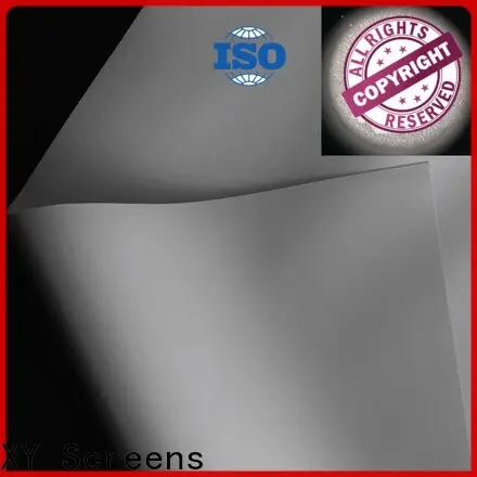 XY Screens front and rear fabric inquire now for fixed frame projection screen1 1