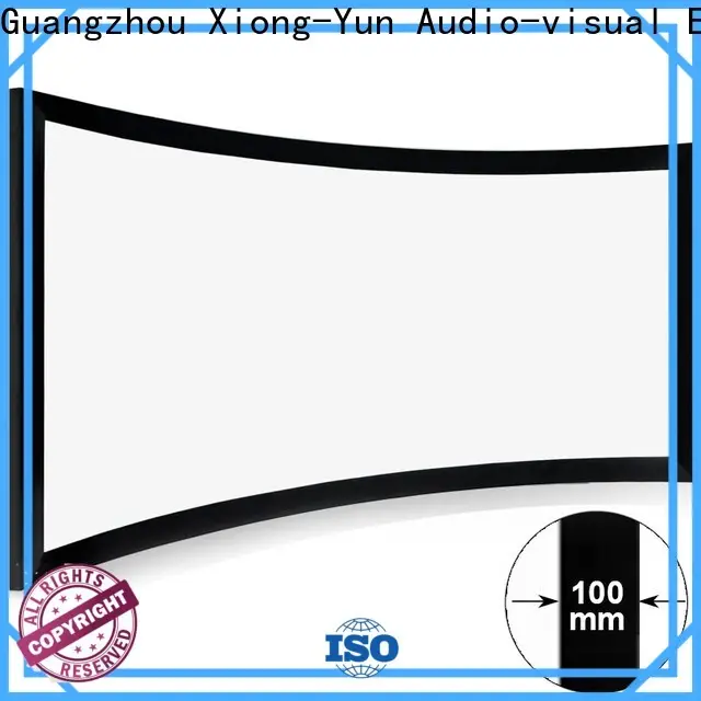 XY Screens curved projector screen diy from China for theater 1
