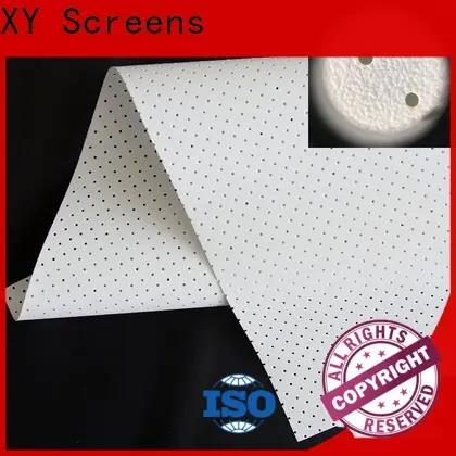 metallic acoustic absorbing fabric manufacturer for projector screen 1